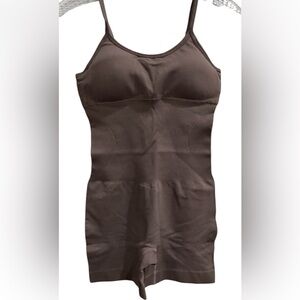 Everyday Seamless Shaping Jumpsuit — Brown